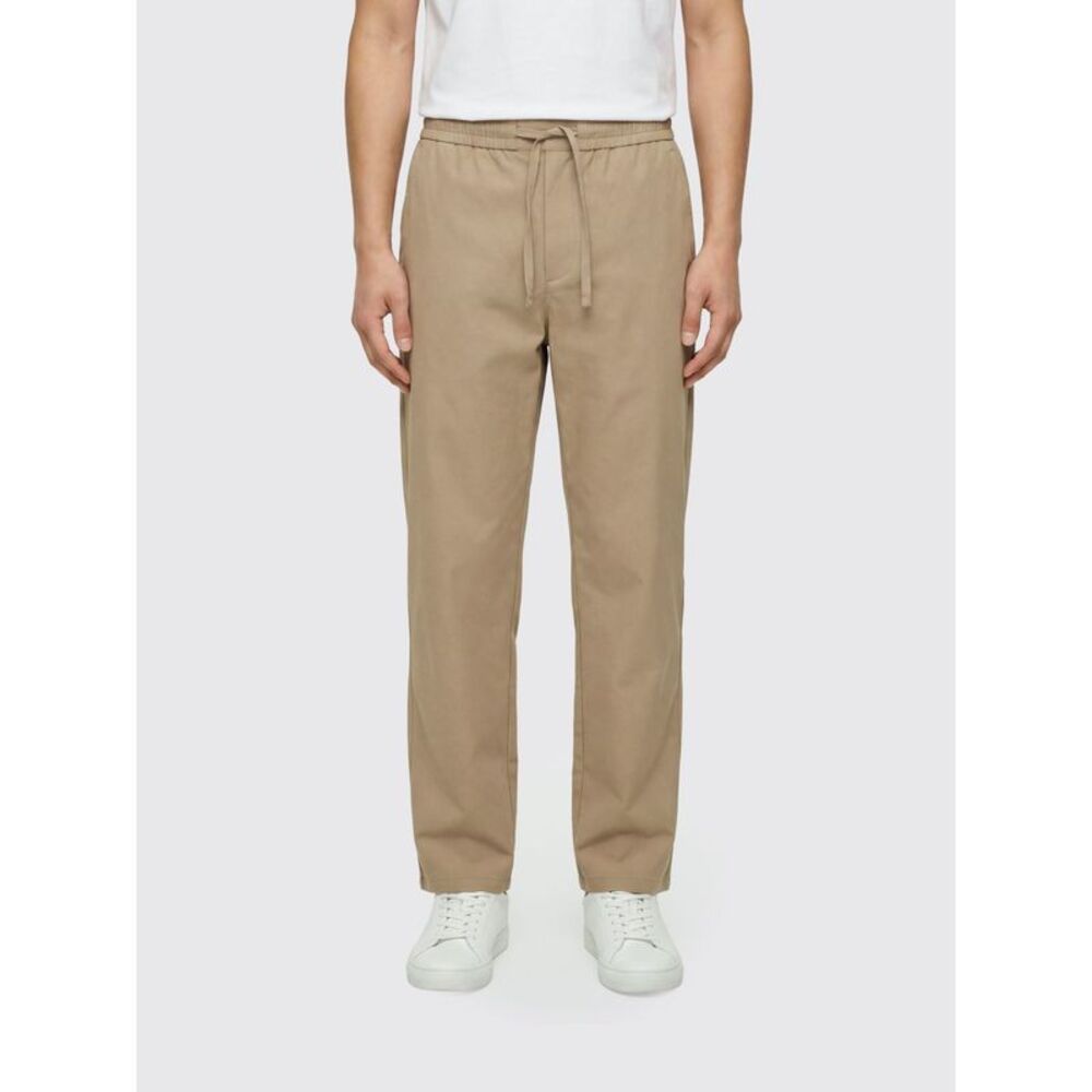 Ami Paris Men Cotton Drawstring Trousers Ami Paris
